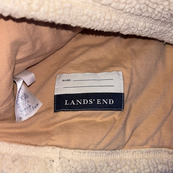 Lands End wool zip up jacket - Picture 4 of 5
